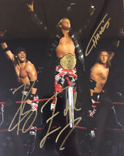 Edgeheads EDGE Zack Ryder Curt Hawkins Promo AUTOGRAPHED signed WWE AEW TNA ring picture