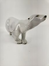 Vintage Royal Dux Porcelain Polar Bear Figurine Czechoslovak picture