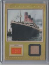 2012 Panini Golden Age Museum Age Memorabilia #1 Titanic SSP Wood Relic picture