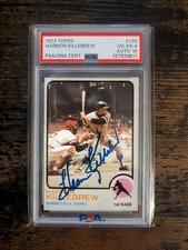 1973 Topps Harmon Killebrew #170 PSA 4 AUTO 8 Baseball Card HOF Twins Vintage picture