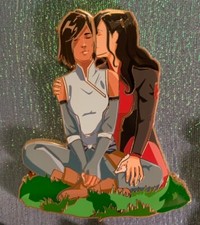 Korrasami Korra Avatar Pin Legend of Korra WLW Queer Avatar Last Airbender picture