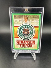 2018 Topps Stranger Things Steve Harrington Hawkins Patch Green /50 Color Match picture