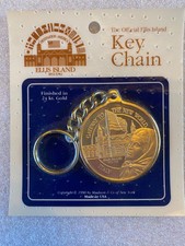The Official Ellis Island 100-year Anniversary commemorative keychain from 1990 picture