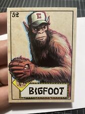 ‘52 Design Bigfoot Baseball Card Art Print Trading Card  - by MPRINTS picture