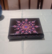 Decorative Hand Painted Wooden Trinket Box picture