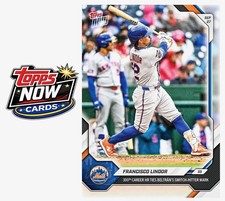2026 Topps Now MLB #730 Francisco Lindor New York Mets - PRESALE picture
