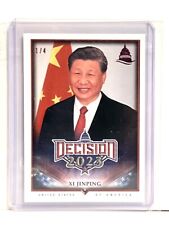1/4 ALPHA 2023 Decision Update Xi Jinping Red Foil Chinese Communist Party SP picture