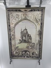 ORIGINAL 1976 Vintage Lord of the Rings Tolkien Poster - James Cauty VG COND picture