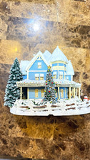 Hawthorne Village Thomas Kinkade Village Christmas House Illuminated picture