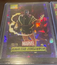 2024 Topps Chrome Marvel Sapphire #/15 Kang The Conqueror Purple Marvel Chrome picture