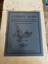 Cowboy Bob's Sushi Saloon and Bait Shop Menu Seaweed Bay, Alabama 8.5