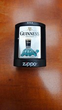 π₯ Rare Zippo Guinness Draught Turtle Lighter Collectible Made in USA Windproof picture