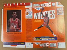Michael Jordan Wheaties Cereal 1988 First Edition UNBOXED FACTORY ISSUE picture