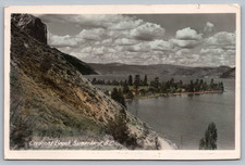 Summerland BC Crescent Beach British Columbia RPPC Postcard picture