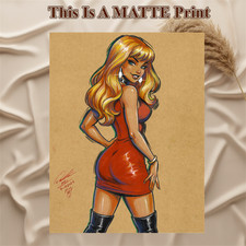 Original Color Illustration Mixed Media Fine Art Print 8.5x11 - Keyeske picture