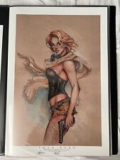 LOLA XOXO #1 ART PRINT SIYA OUM13X19 COVER D SIGNED EXCLUSIVE LTD SOLD OUT picture