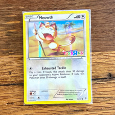 Pokémon Generations 2016 Meowth ToysRUs 53/83 English FACTORY SEALED picture