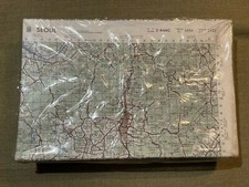 US Military Map Cheongju Korea English and Korean Topographic picture