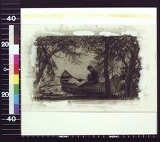 Photo:Couple in Canoe 1923 Illustration Canoe Lovers Periodical Artwork picture