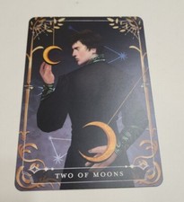FAIRYLOOT TAROT CARD TWO OF MOONS LUC THE INVISIBLE LIFE OF ADDIE LARUE SEP 2023 picture