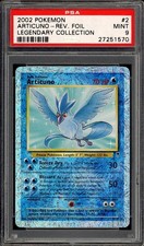 Articuno Reverse Holo 2/110 PSA 9 Legendary Collection Pokemon Mint picture