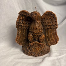 VINTAGE WAX CANDLE EAGLE COMMEMORATIVE EDITION - TAKE STOCK IN AMERICA picture