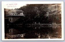 K58/ Canton New York RPPC c1910 Postcard Photo Park Cottages 423 picture