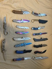 Assortment Of Budget Friendly Knives Lot With Knife Bag picture