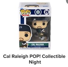 Seattle Mariners Cal Raleigh Funko POP Promo  SGA 5/10/2024 Preorder + Protector picture