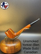 Vintage Yorkist (Ben Wade Sub) Unsmoked Canadian Tobacco Pipe picture