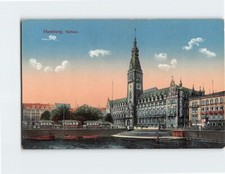 Postcard Rathaus, Hamburg, Germany picture
