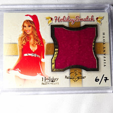 Bench Warmer Holiday Past & Present 2012 Holiday Swatch Tiffany Toth 6/7 picture