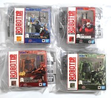 Mobile Suit Gundam ROBOT Spirits Miniature Collection 4set Capsule Toy JP New picture