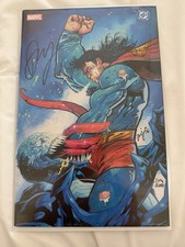 SDCC Felix Comic Spider-Man Superman #1 Daniel Warren Johnson Venom DWJ SIGNED picture