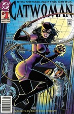 Catwoman #1 Newsstand Cover (1993-2001) DC Comics picture