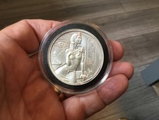 2015-Elemetal Mint Egyptian Gods Series Cleopatra 2 oz .999 Fine Silver Round picture