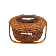 Vintage Nantucket Basket Purse by Sherwin Boyer picture