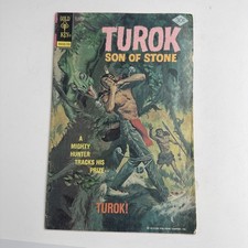 TUROK, SON OF STONE #109 -THE MIDNIGHT HUNTER - GOLD KEY - 1977 picture