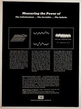 Vintage TMC Technical Measurement Corporation Science Ad Ephemera picture