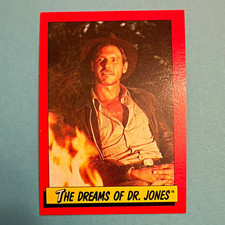 Topps 1984 Indiana Jones Temple of Doom #19 The Dreams of Dr. Jones Card picture