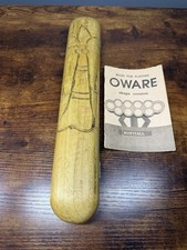 Vintage Hand Carved Oware Game picture