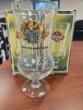Rainforest Cafe Drinking Glasses Souvenir Hurricane Glasses 2Pc Set NIB Collect picture