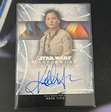 2024 Topps Star Wars Masterwork 5-Card Hard Signed Auto Lot Bundle picture