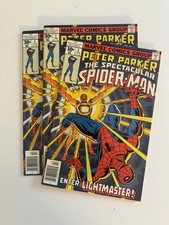 Spectacular Spider-Man #3 - 1977 Bronze Age Marvel Comics - Lot of 3 picture