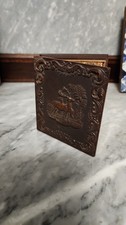 6th Plate Tintype Antebellum Lady Chair Deer & Pine Tree Smith Engraved Case picture