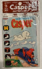 HARVEY COMICS CASPER SPECIAL - 9.2   CASPER # 168, WENDY #6 AND GHOSTLY TRIO #5 picture