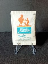 Domino Sugar Packet Ephemera Advertising vtg 1960s Howard Johnson Retro Ads picture
