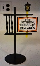 IHOP Restaurant Vintage 1960s Miniature Replica Sign Diorama Display 7.5