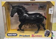 Breyer Priefert Hitch's Kong Percheron Traditional Scale picture