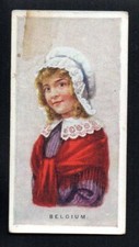 BELGIUM 1924 CANADA IMPERIAL TOBACCO CHILDREN OF ALL NATIONS #6   NO CREASES picture